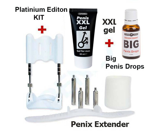 Penix Extender Platinum Edition Set - effectively increase the size of your penis reviews and discounts sex shop